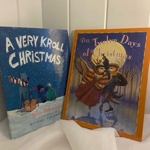2 NEW 90s kids 12 Days of Kroll Christmas Books